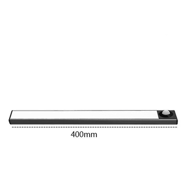 LED Intelligent Människokropp Infraröd sensorlampa 2,6w är lämplig för barskåp (vit)