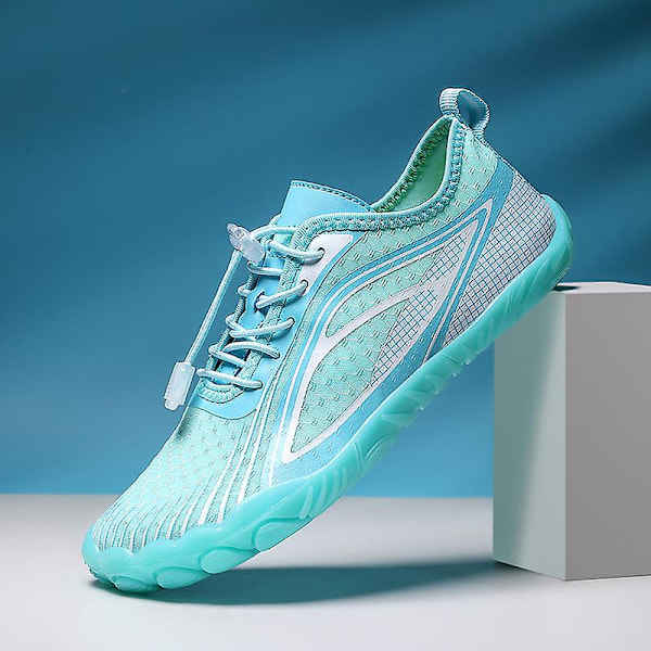 Vattenskor för män Quick-Dry Aqua Yoga Skor Barefoot Beach Sport Skor Yj6265 LightBlue 44