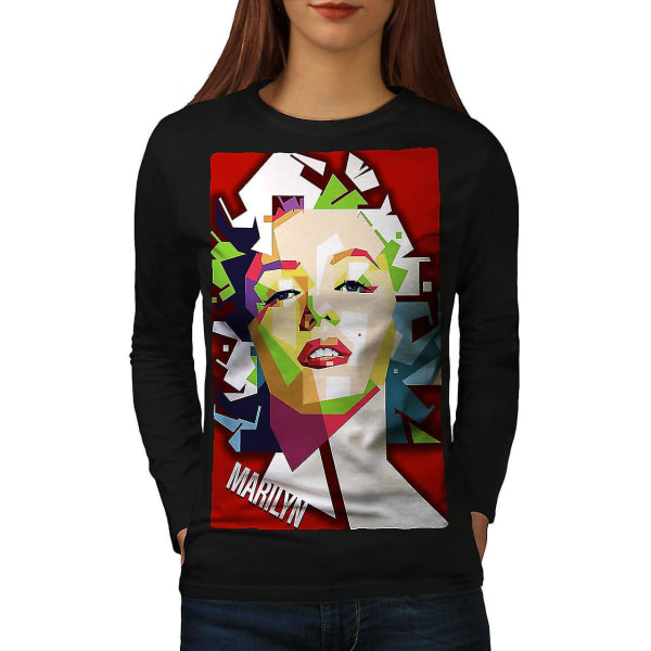 Marilyn Långärmad T-shirt för kvinnor 3XL