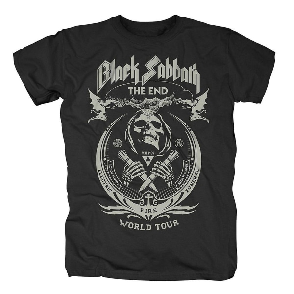 Black Sabbath The End Grim Reaper T-shirt L