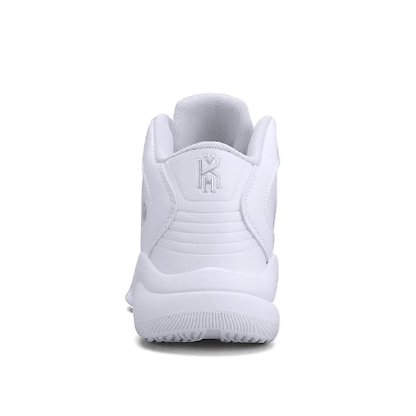 Barnbasketskor Mode Halkfria sneakers Sportskor som andas 2C008 White 34