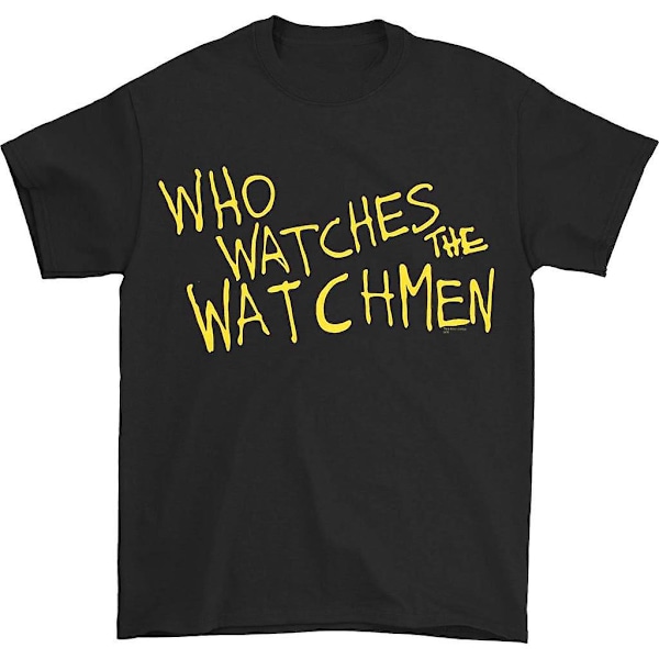 Watchmen Who Watches T-shirt XXL