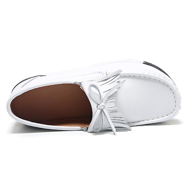 Damer Casual Mode Skor Loafer Skor Mamma Skor 3Au18798 White 41