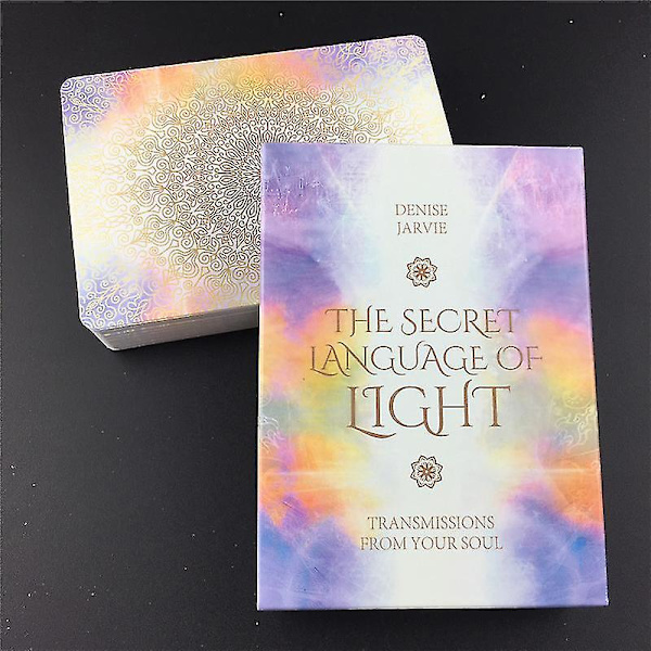 Oracle The Secret Language Of Light Tarot Oracle Card Board Deck Games Spelkort för festspel54st Ts10