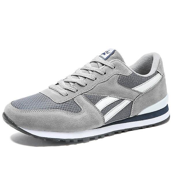 Herr Dam Sneakers Andas löparskor Mode Sportskor Yj8003 Gray 41