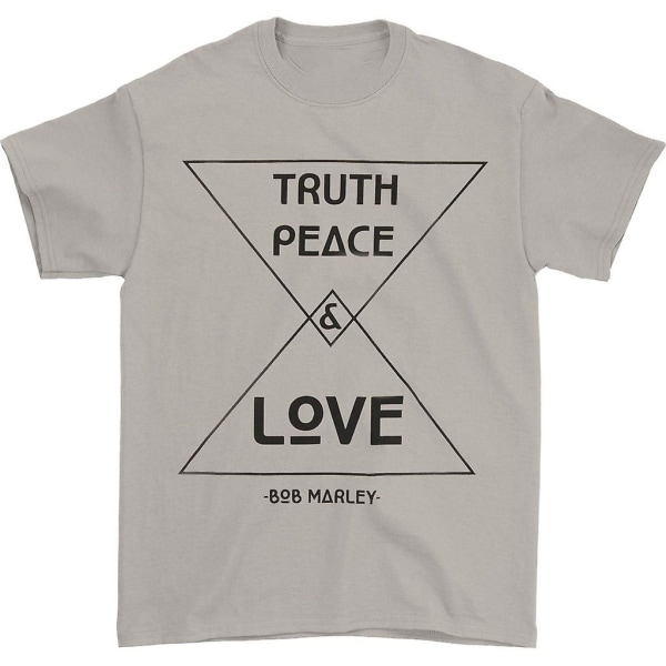 Bob Marley Triangle Love T-shirt M