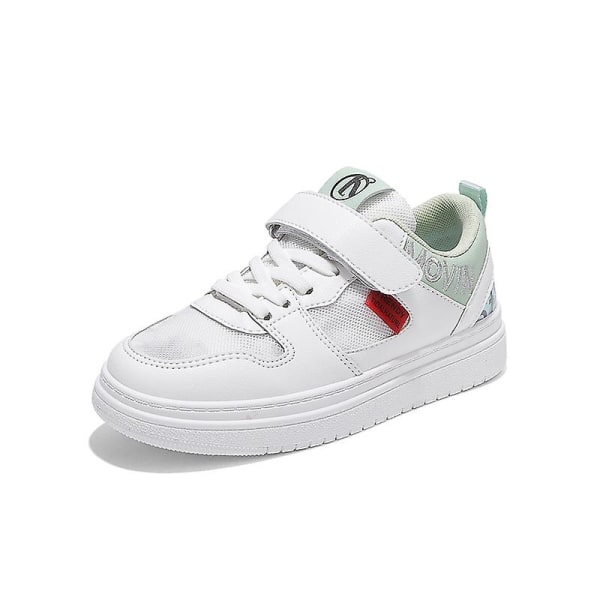 Sneakers för barn Andas Pojkar Flickor Skateboard Skor Löparskor Aj610 WhiteGreen 28