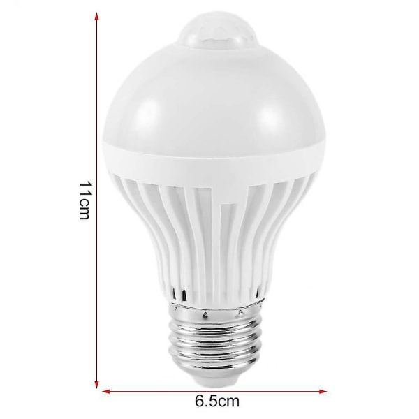 Led rörelsesensor Lampa Infraröd Kroppslampa Nattljus för trapphallen