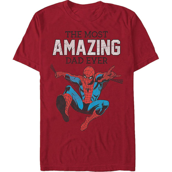 Fantastisk pappa Spider-Man T-shirt S
