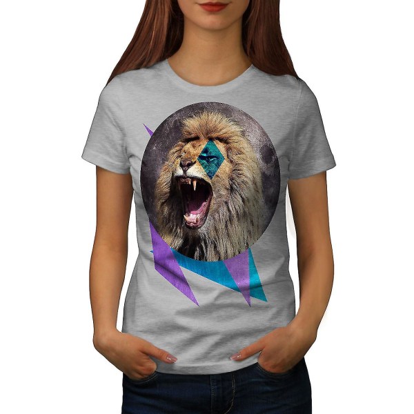 Lion Moon Nature T-shirt för kvinnor L