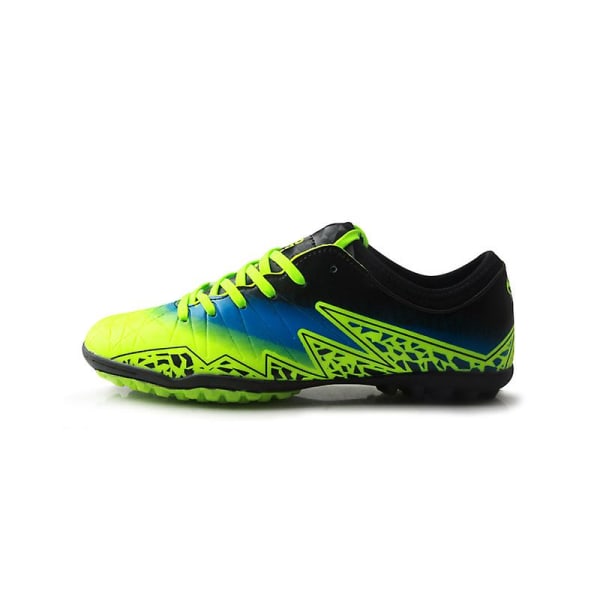 Fotbollsskor för män Spikes Fotbollsskor för ungdomar Stövlar Athletic Sneaker 3Cs77030 Green 38