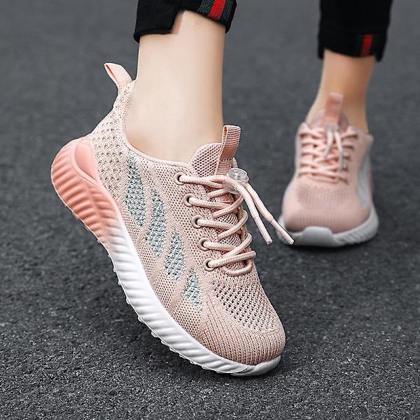 Sneakers för barn Löpartennisskor Lättviktsventilerande Sport Athletic 3Dn270 Pink 34