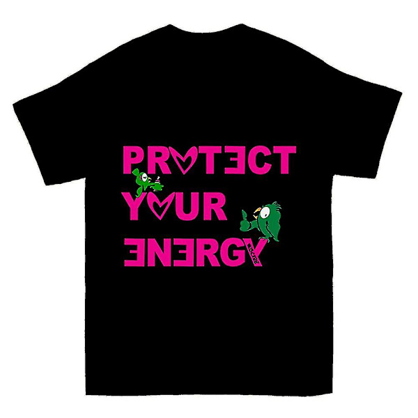 Skydda din energi-T-shirt M