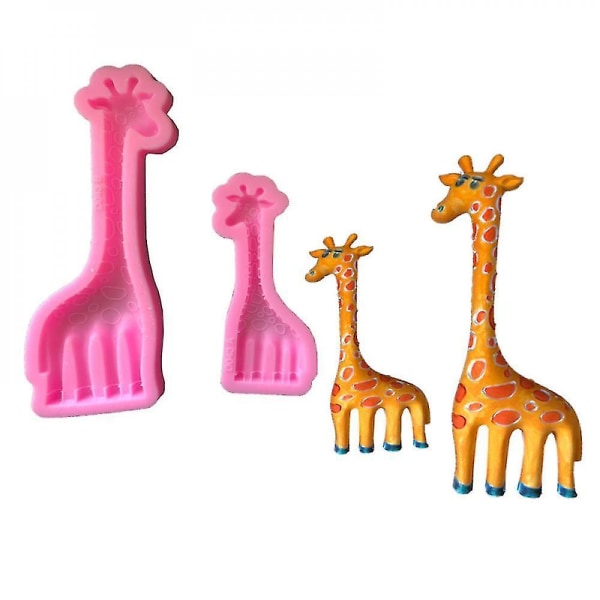 Stor och liten giraff form