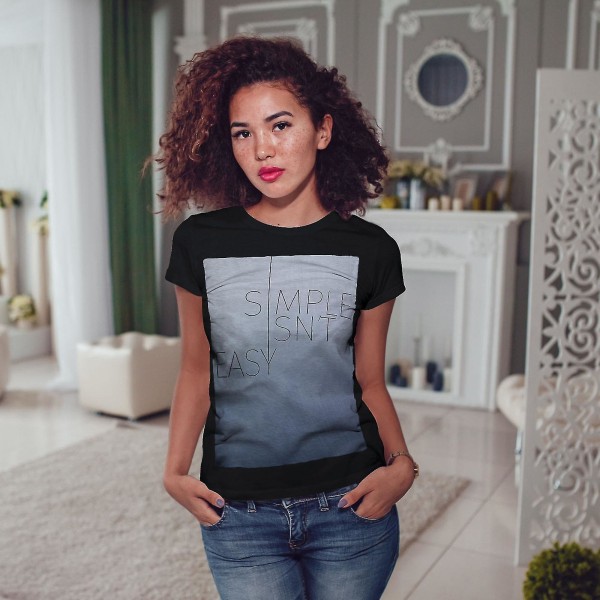 Simple Isn't Women T-shirt S