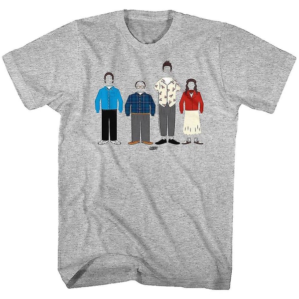 Outfits Seinfeld skjorta S