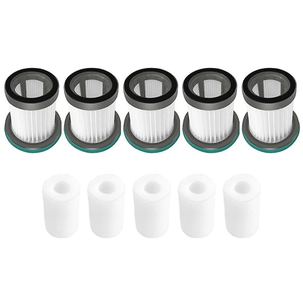 5 set för Puppyoo sladdlös dammsugare Handheld T11 delar