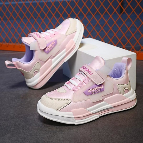 Kids Sneakers Andas löparskor Mode Sportskor 3A31213 Pink 36