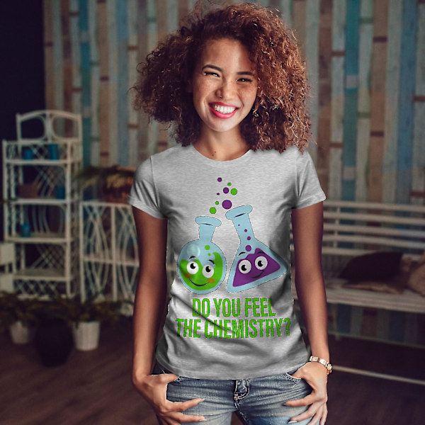 Feel The Chemistry Women T-shirt 3XL
