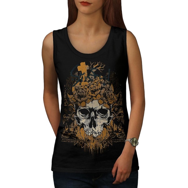 Rose Cross Dead Skull Damlinne XL