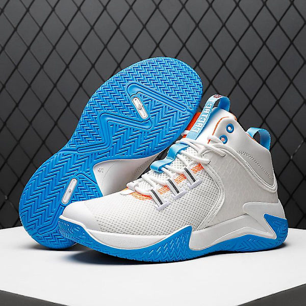 Herr Basketskor Sport Löparskor Andas Sneakers Yj776 White 41