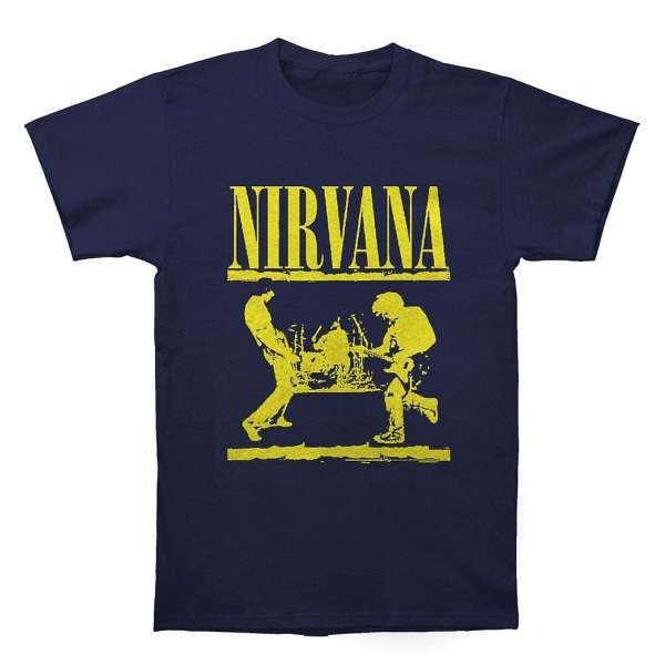 Nirvana Stage Navy T-shirt S