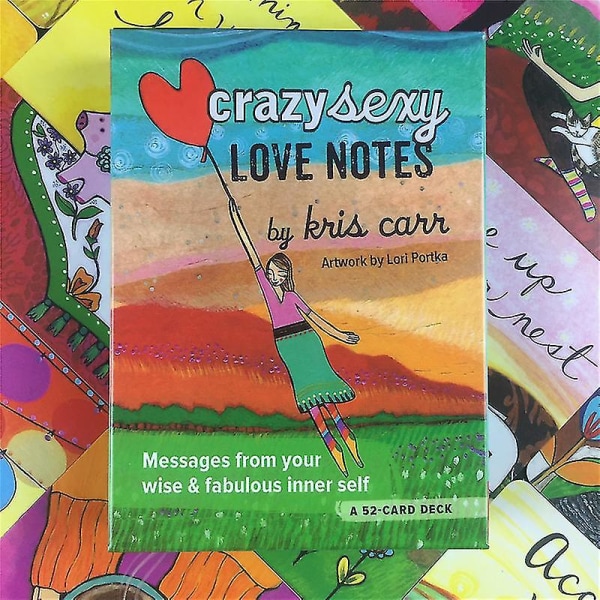 Crazy Sexy Love Notes Oracle Tarot Cards Bordsspel Engelsk version Pdf Friends Gathings Brädspel Spelkort44st Ts23