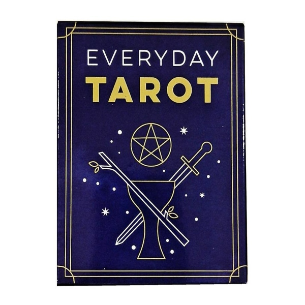 Mini Tarot spådomskort för vardagliga tarot