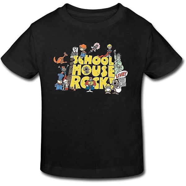 Småbarns 100% bomull School House Rock Funny Quotes T-shirt