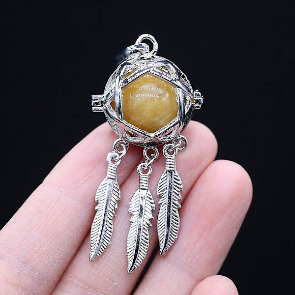 Halsbandshänge Natursten Tofsburhänge för smyckestillverkning DIY Halsband Armband Tillbehör