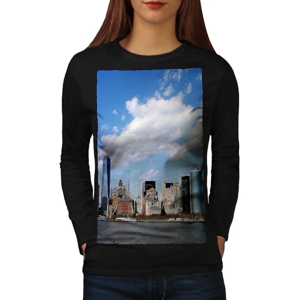 Usa Urban Metropolis Långärmad T-shirt för kvinnor M