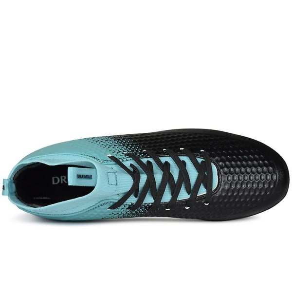 Fotbollsskor för män Halkfria fotbollsskor för herr, Gräs Fotbollssneakers 3Adr06 BlackBlue 37