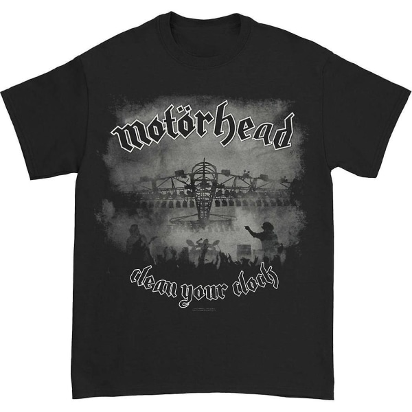 Motorhead Clean Your Clock Svartvit T-shirt XXXL