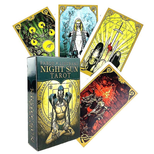 The New Tarot Collection Cards Klassiska brädspel Fantasifullt Oracle Divination Desk-spel med pdf-guidebok78st Tt106