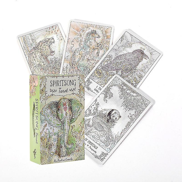 Vice versa Tarotkortdäck och guidebokkort ödesspådomsspel Tarotdäck för fest semestergåva Brädspel78st Tt11