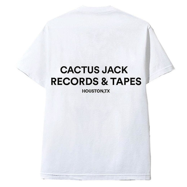 Cactus Jack T-shirt Blanc Records & Tapes Travis Scott M