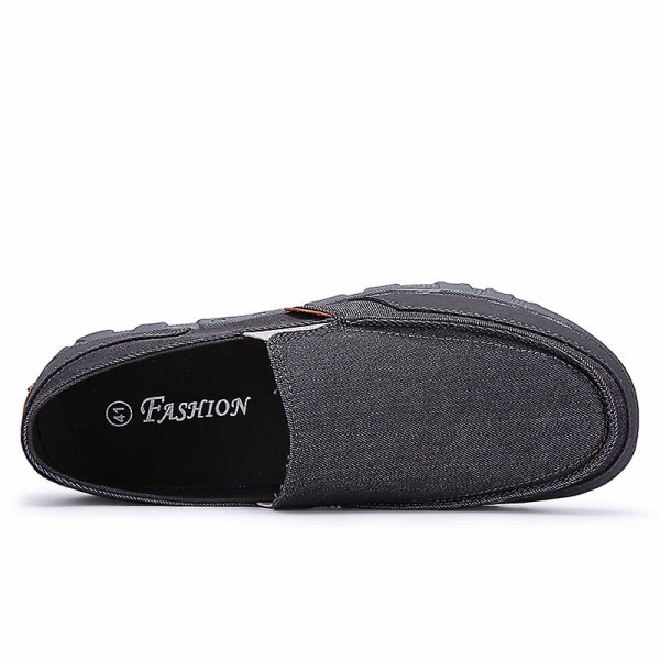 Casual för män Mode Andas Canvas Skor Fr1029 Gray 40