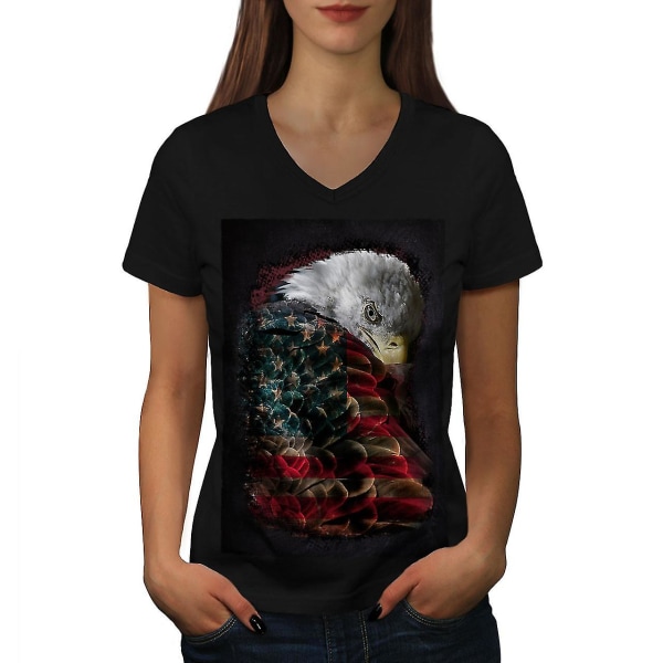 Eagle Flag America Usa Women T-shirt 3XL