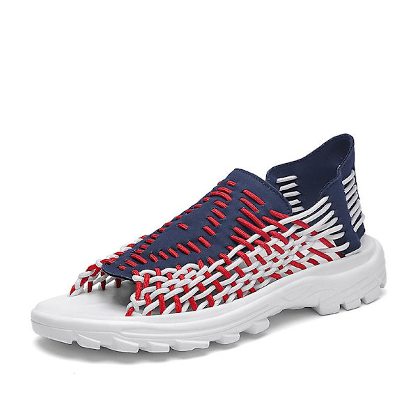 Herrtofflor Sommarmode Sandaler Mode Strandskor A20188 Red 41