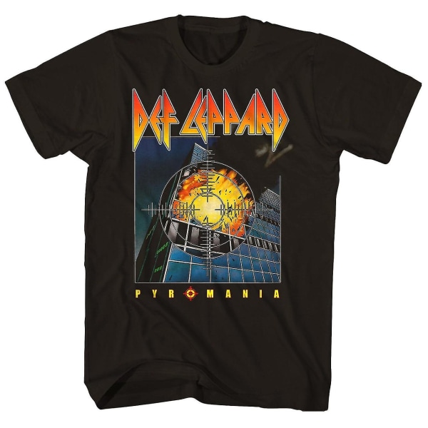 Def Leppard T Shirt Pyromania albumkonst Def Leppard T-shirt Clothes XXXL