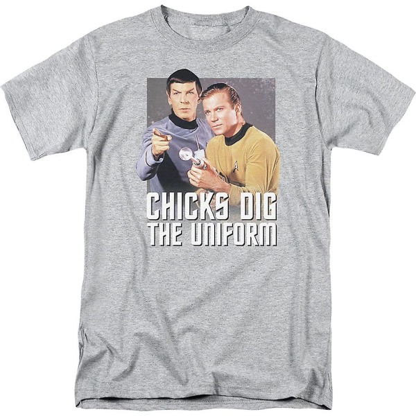 Chicks Dig The Uniform Star Trek T-shirt XXXL