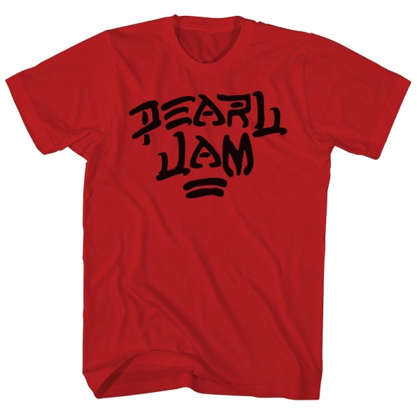 Pearl Jam T Shirt Penseldrag Logo Pearl Jam Shirt XXL