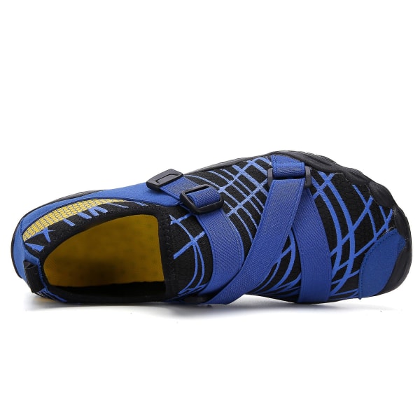 Vattenskor för män Snabbtorkande Sport Aqua Skor 3Ca026 Blue 36