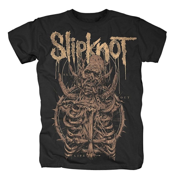 Slipknot All Out Life Skeleton T-shirt L