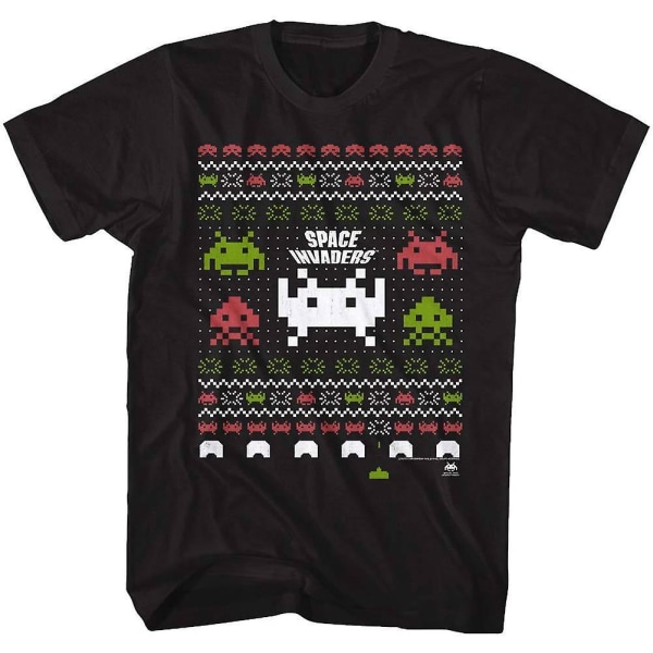 Space Invaders Space Xmas T-shirt XXXL