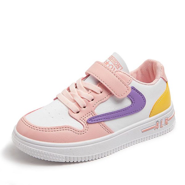 Boys Sneakers Andas Flickor Skateboarding Skor Löparskor 3D823 Pink 26