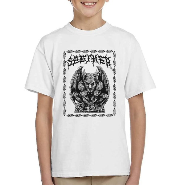 Seether Devil With Wings Barn T-shirt
