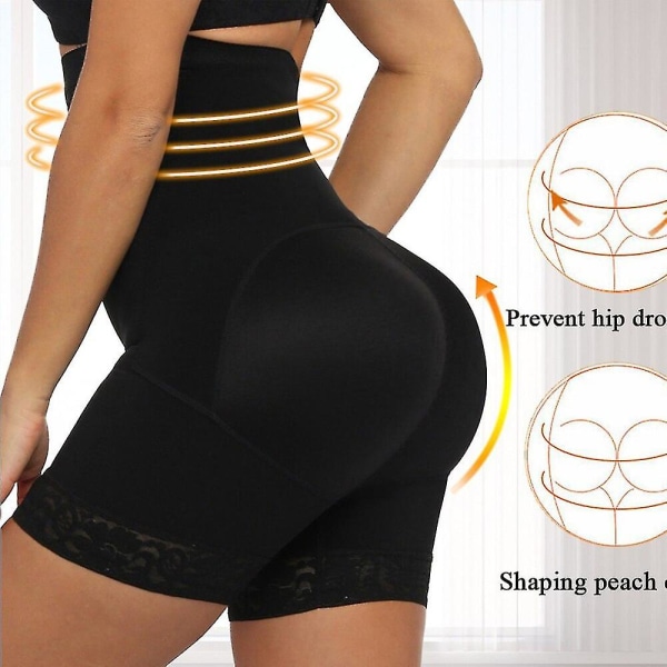 Dam Shapewear Träning Waist Trainer Butt Lifter Magkontroll Plus Size Booty Lift Dragande Underkläder Shaper,beige 4XL