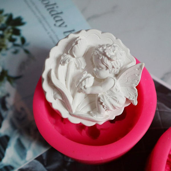 Rose Flower Angel Form Form