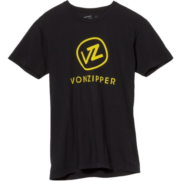 Vonzipper Herr Dano Kortärmad T-shirt/tröja, Svart, Stor XXL